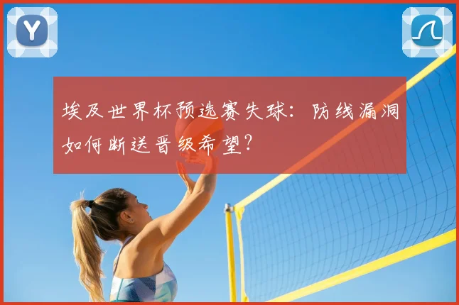 埃及世界杯预选赛失球：防线漏洞如何断送晋级希望？